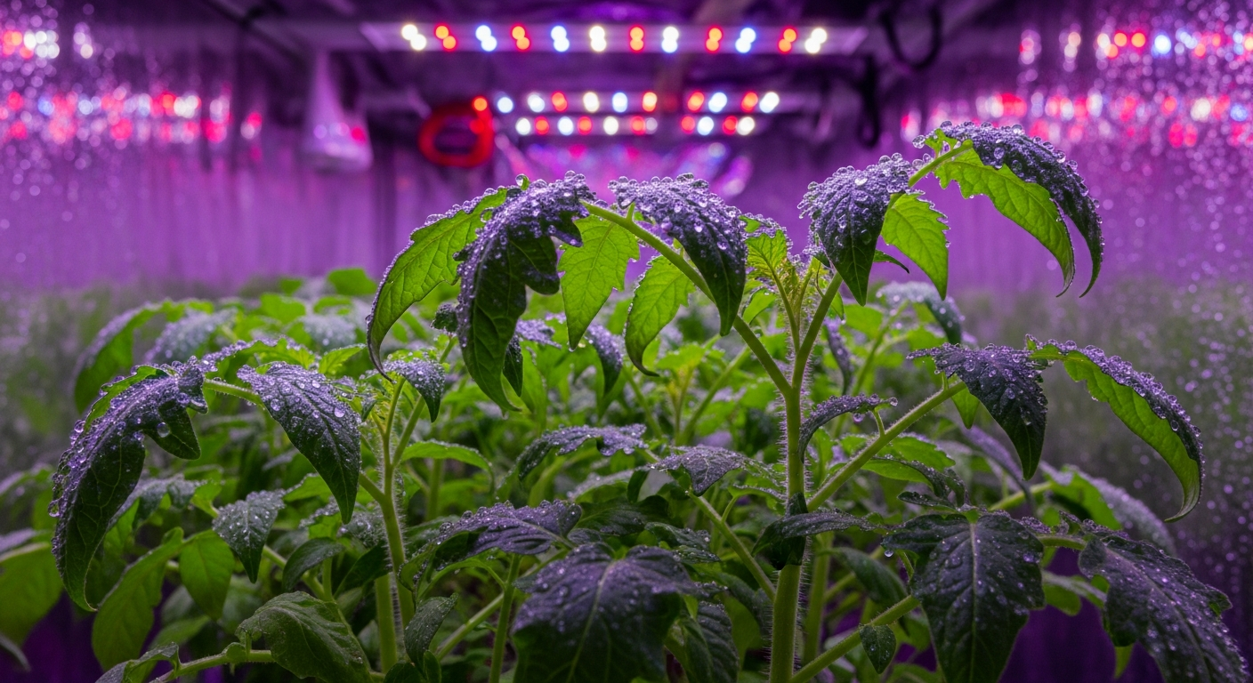 using grow lights for tomatoes