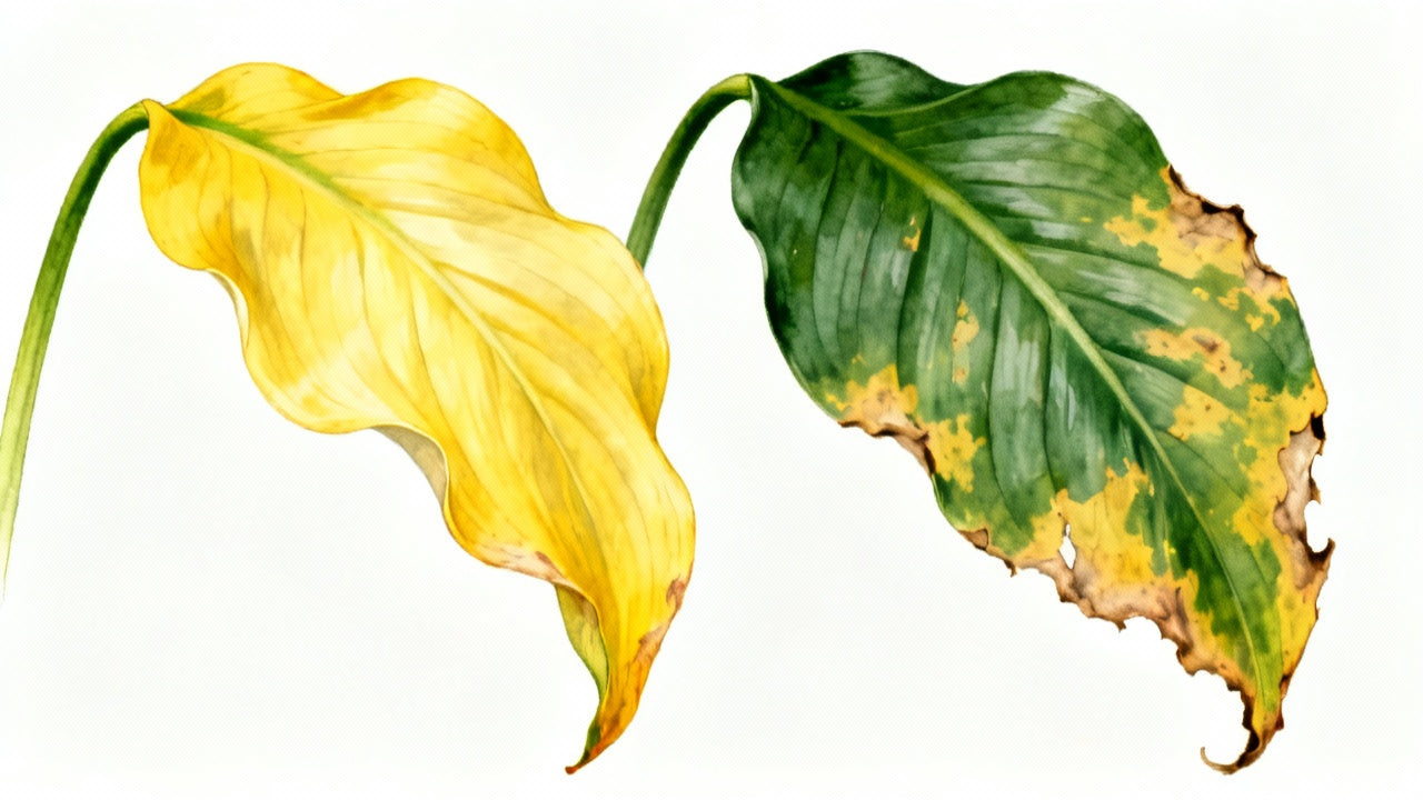 Why Are My Peace Lily Leaves Turning Yellow?