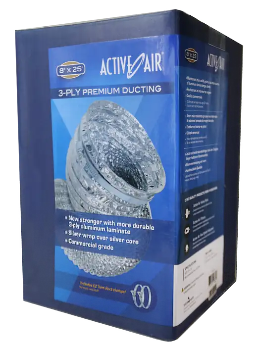8" Premium Ducting - 25 feet