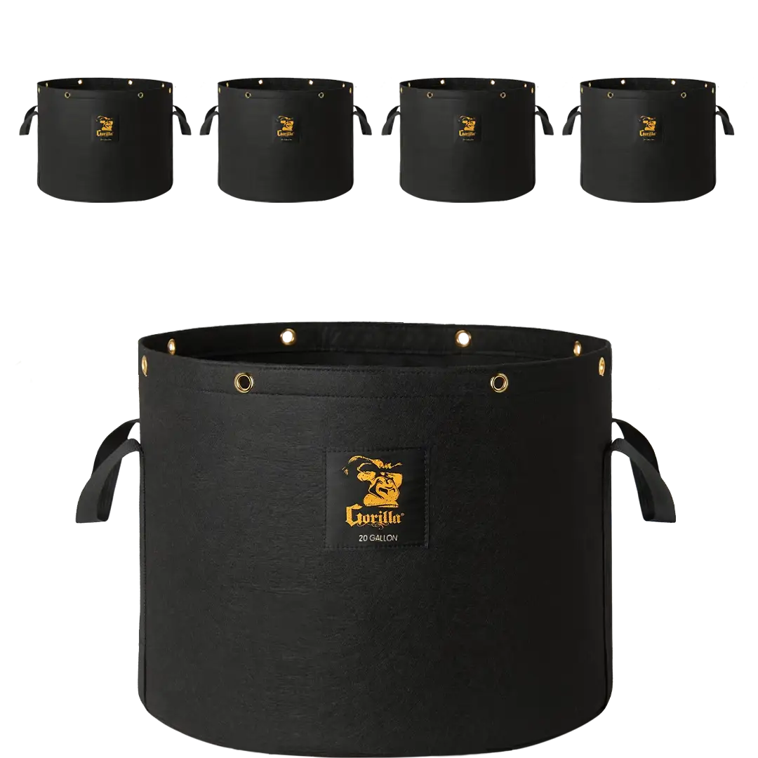 20 Gallon Grow Bags | Gorilla Grow Bags for Healthier Plants