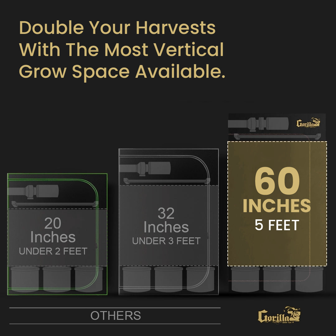 2x4 All New Grow Tent Kit - Soil