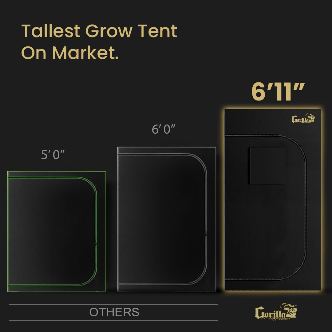 The All New Gorilla Grow Tent 2x4