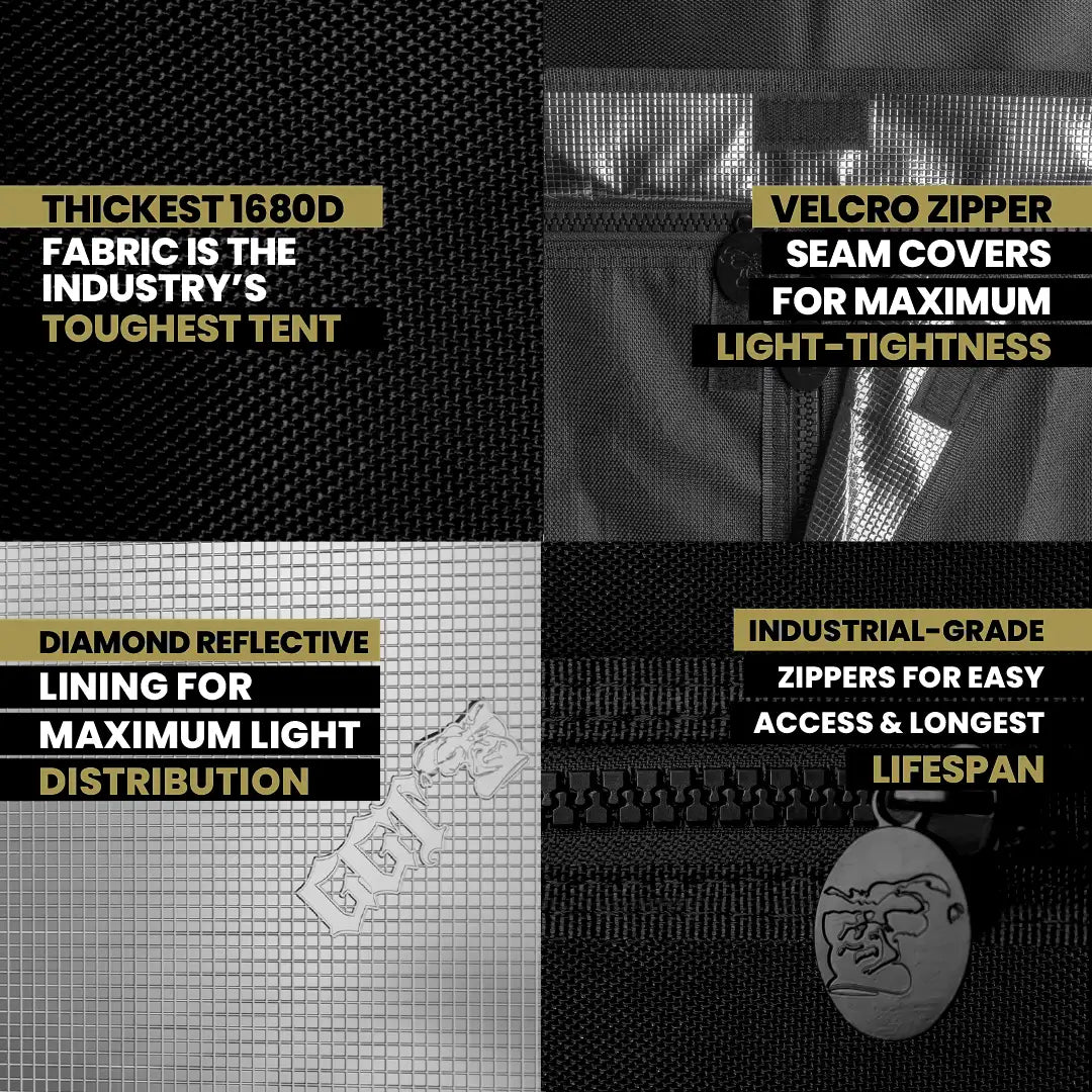 5x9 Gorilla Grow Room - Hydroponic