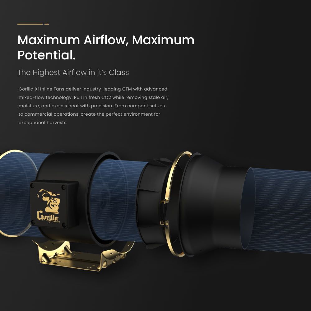 GXi 8 - Wireless Intelligent Inline Fan