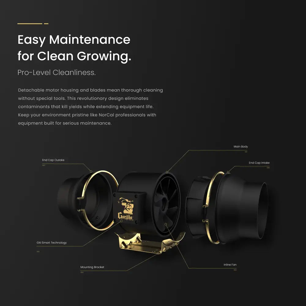 GXi 6 - Wireless Intelligent Inline Fan