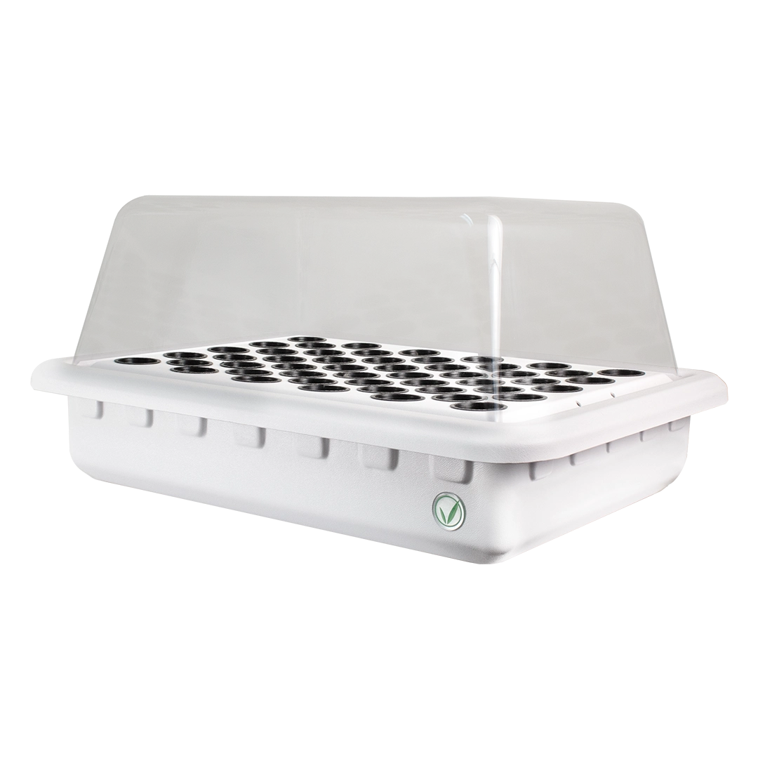 SuperCloner 50-Site Hydroponic Cloner – germinate, clone, and vegetate up to 50 plants with rapid root development.