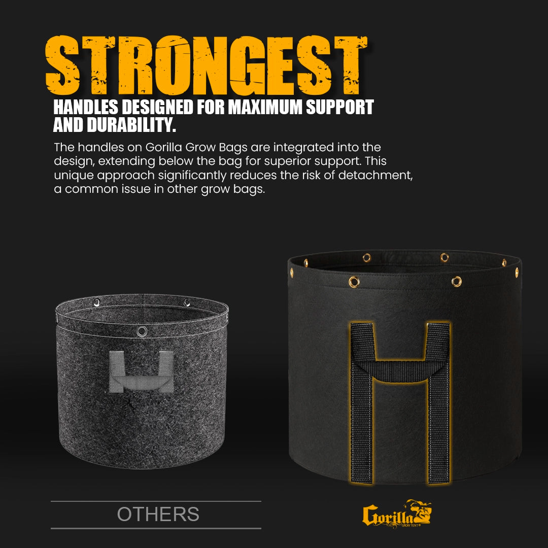 Gorilla 1 Gallon Grow Bag (4 Pack)