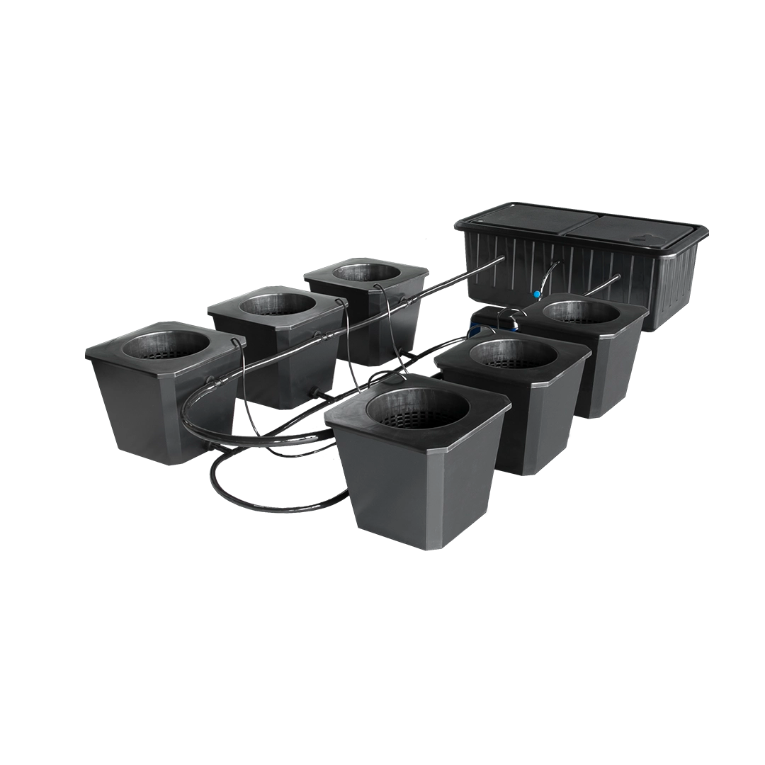 Gorilla Hydroponic Bucket System – compact and efficient for indoor plant growth.