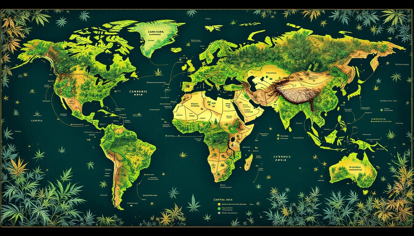 Where Does Weed Grow Naturally?
