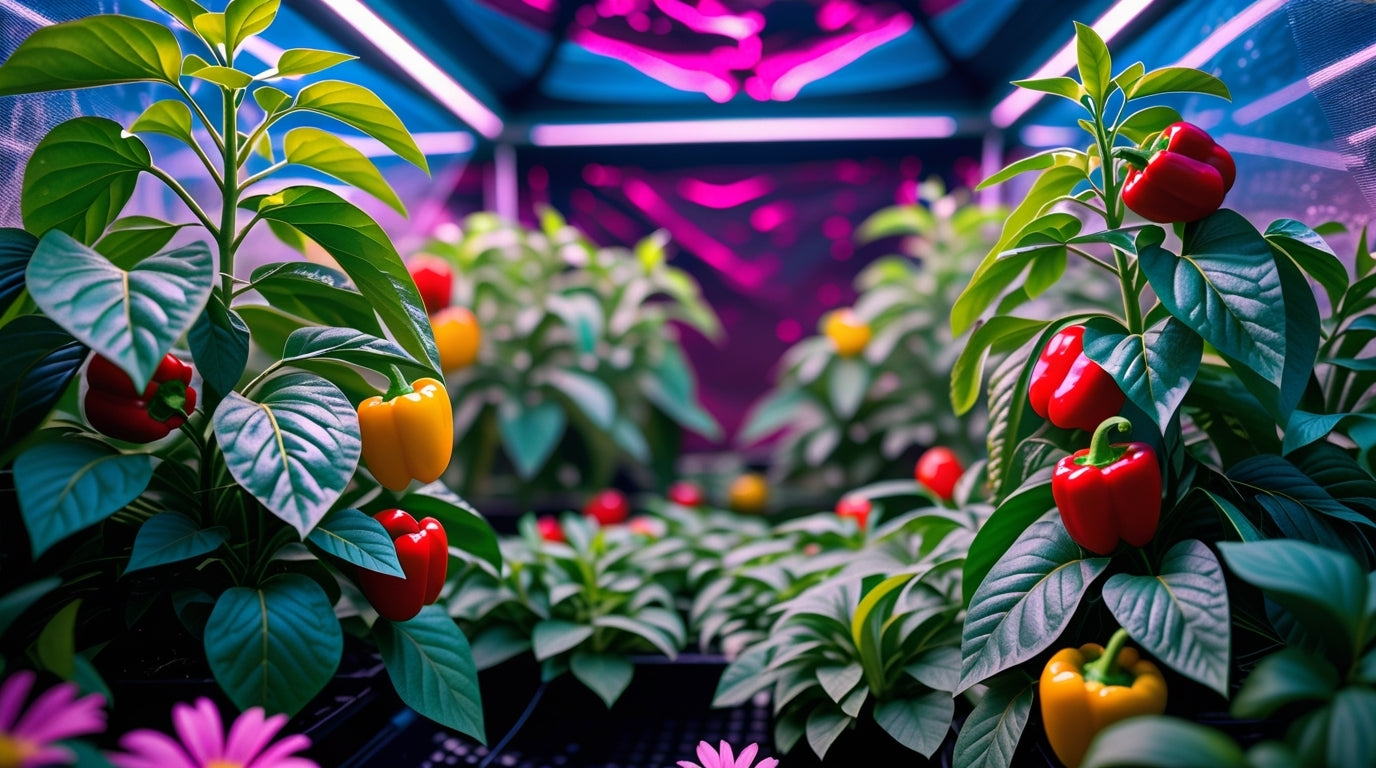 pepper in grow tent