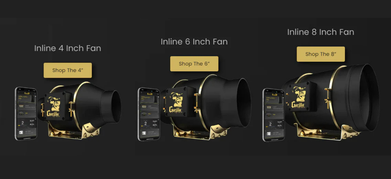 fan sizes