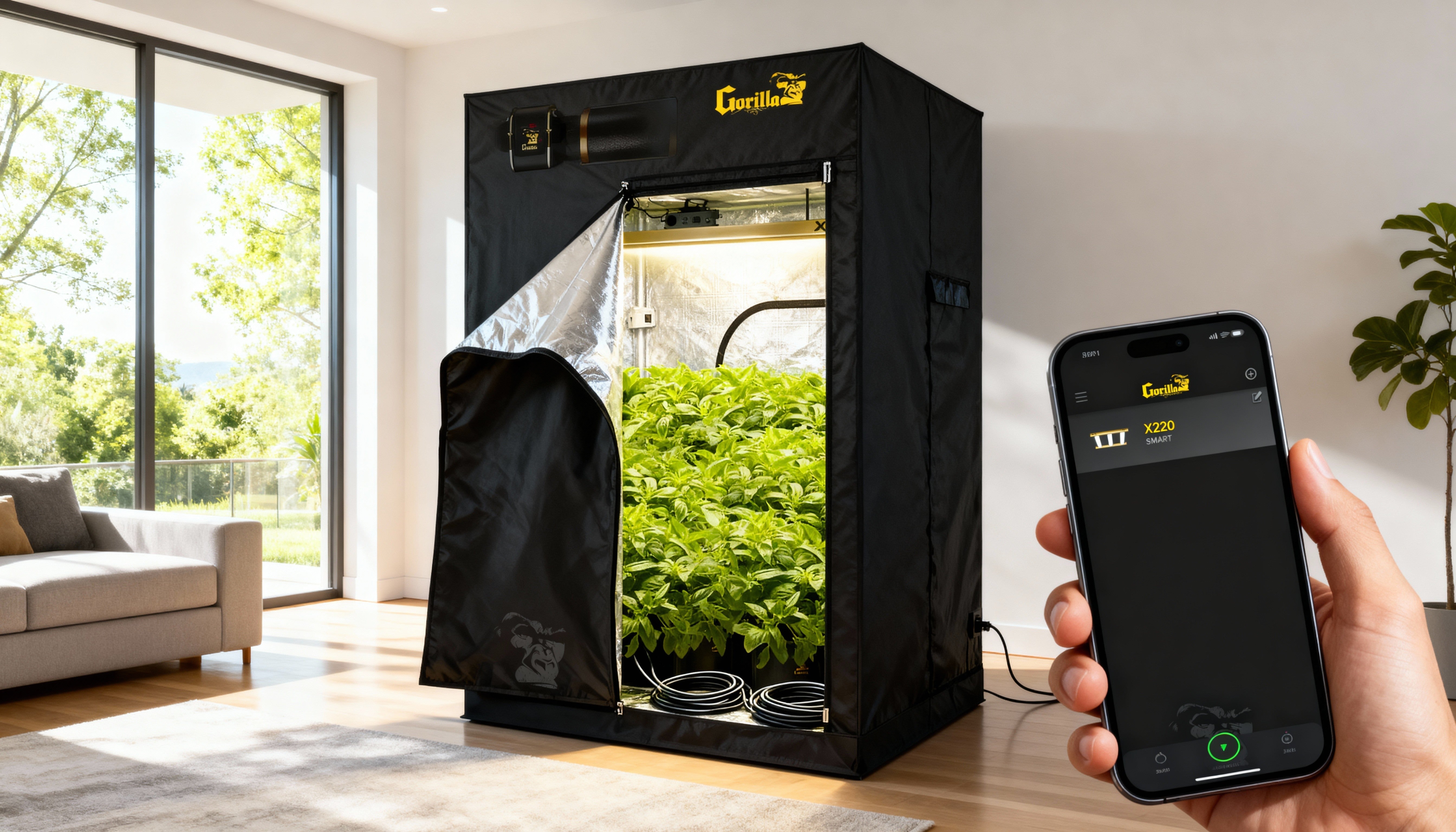 Maintaining Optimal Conditions in Growing Tents