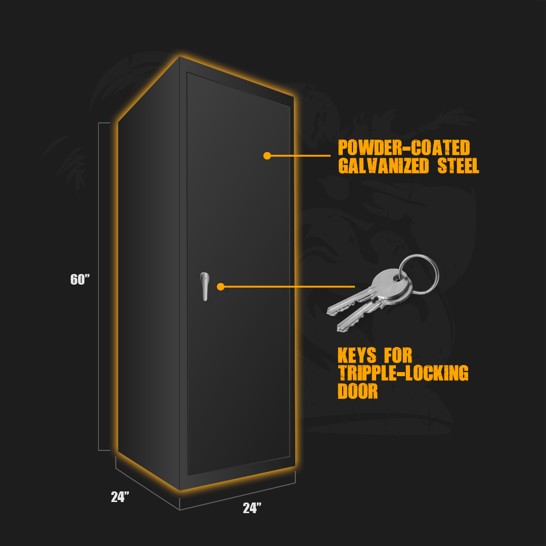 Gorilla Grow Box 24”x 24” x 60” - Hydroponic