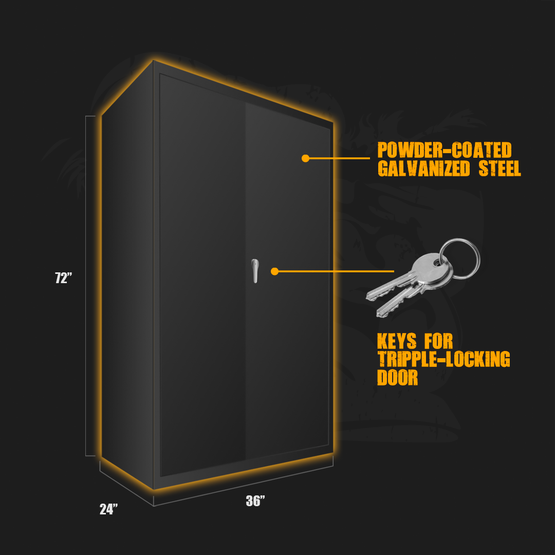 Gorilla Grow Cabinet 36” x 24” x 72” - Hydroponic