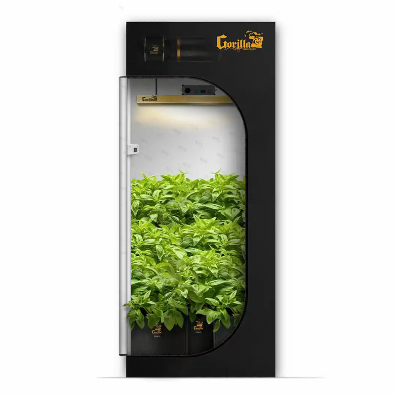 2x2.5 Gorilla Grow Room Complete Grow Tent Kit – Soil