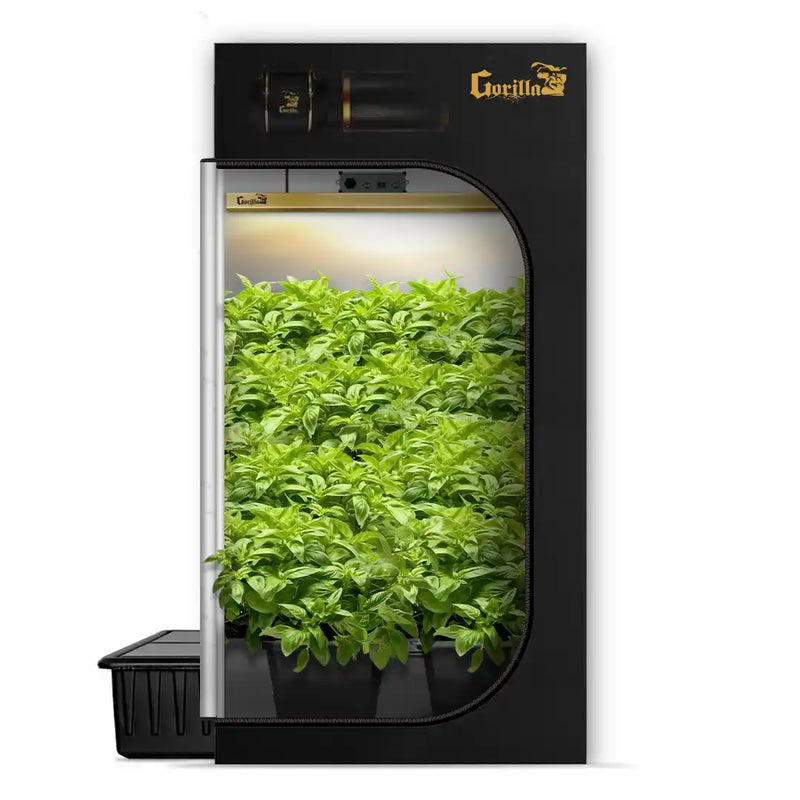 4x4 Gorilla Grow Room - HYDROPONIC - Bubble Flow Buckets