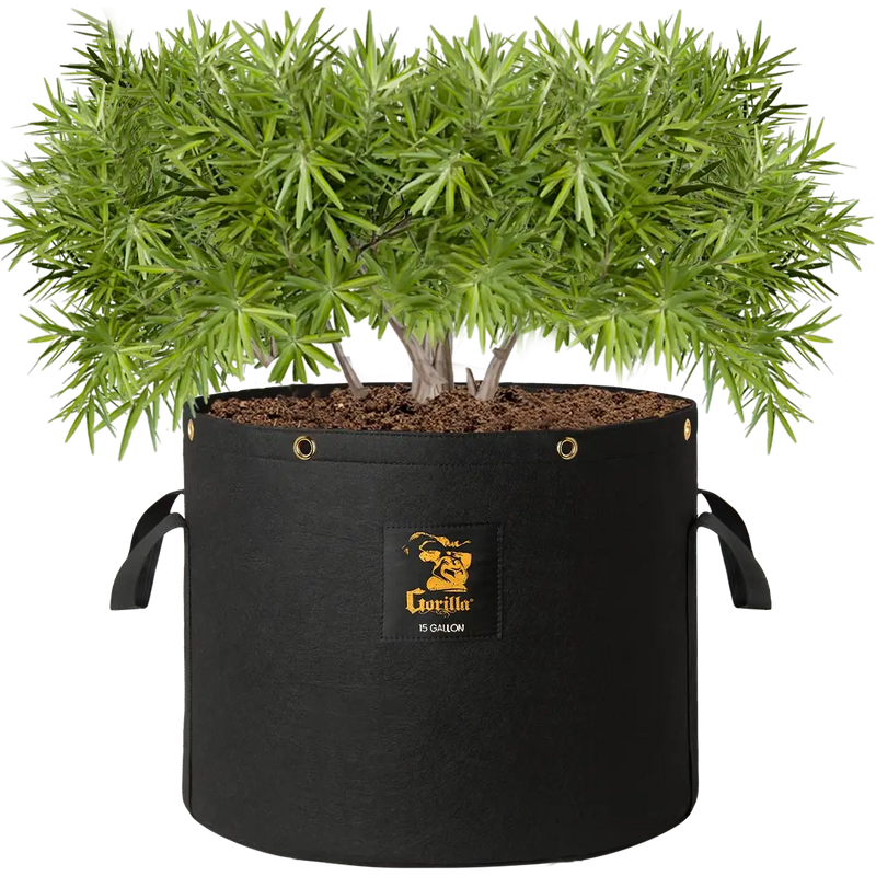 Gorilla 15 Gallon Grow Bags  (4 Pack)
