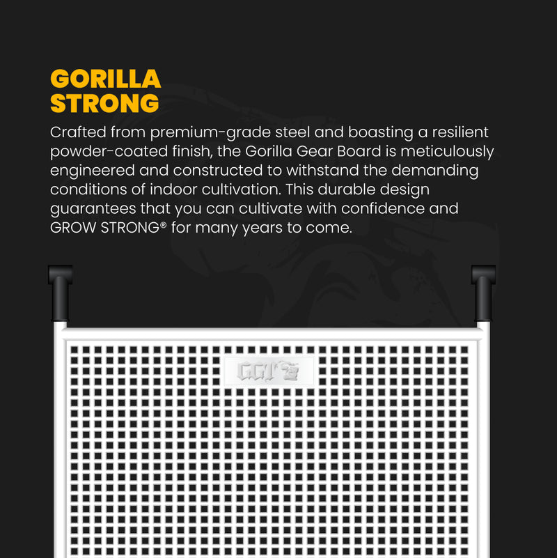 Gorilla Grow Tent LITE LINE Gear Board - 16mm 2x4, 4x4, 4x8, 8x8