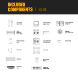 2x4 Grow Tent Kit - Soil