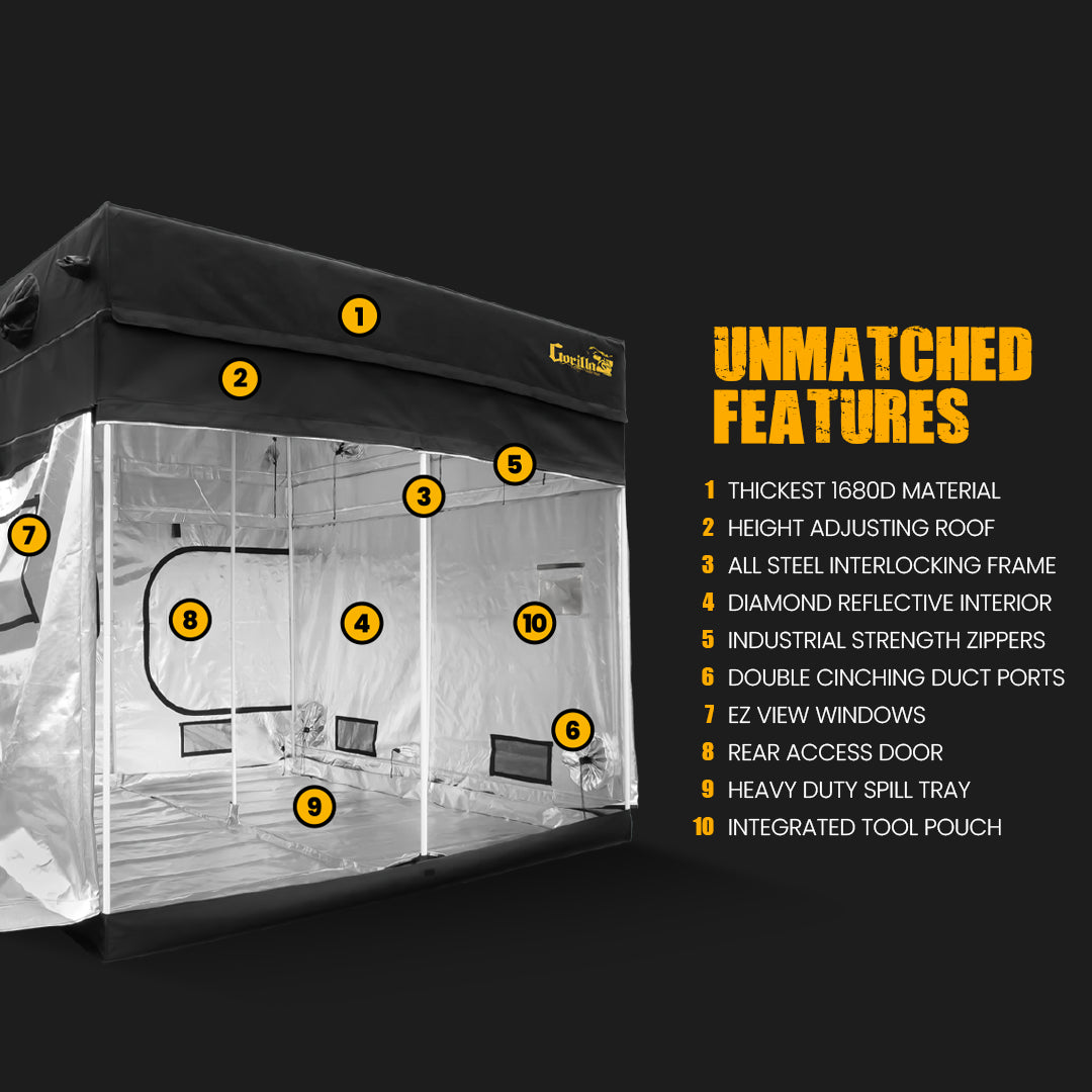 Gorilla Grow Tent 2x2.5 Pro