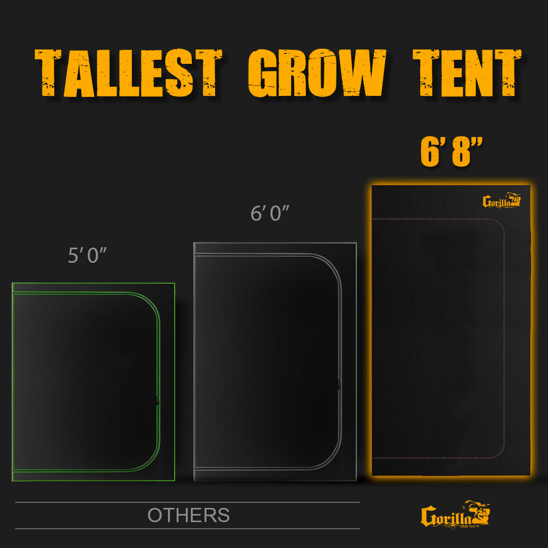 The All New Gorilla Grow Tent 2x4