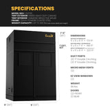 5x5 Grow Tent Kit - Soil with X750