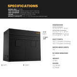 5x9 Grow Tent Kit - Soil with X750