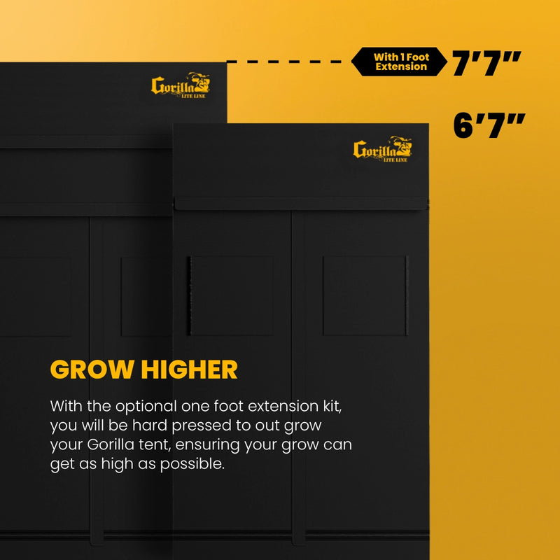 Gorilla LITE LINE Indoor 4x8 Grow Tent with CFM kit
