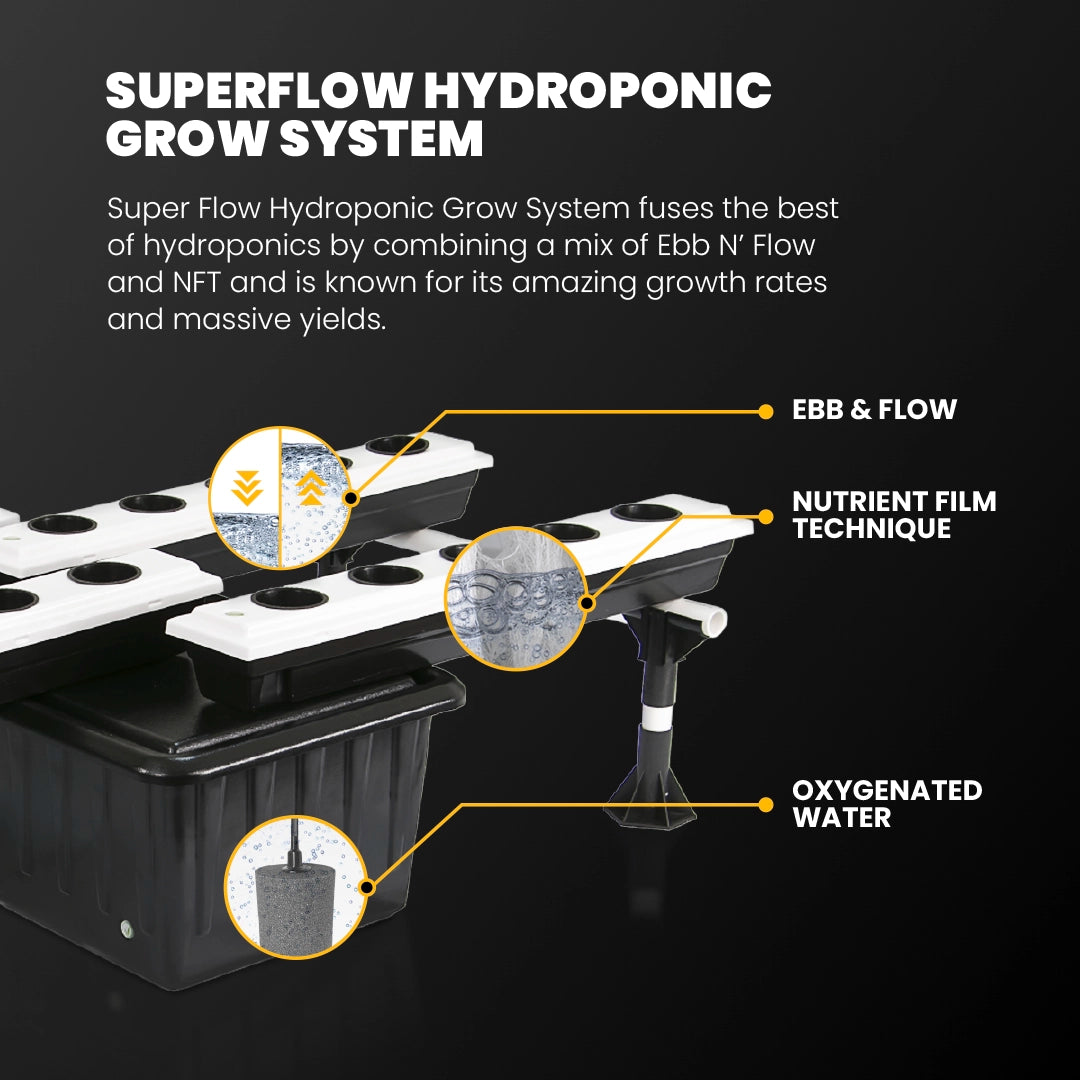 5x5 Grow Tent Kit - Hydroponic with X750