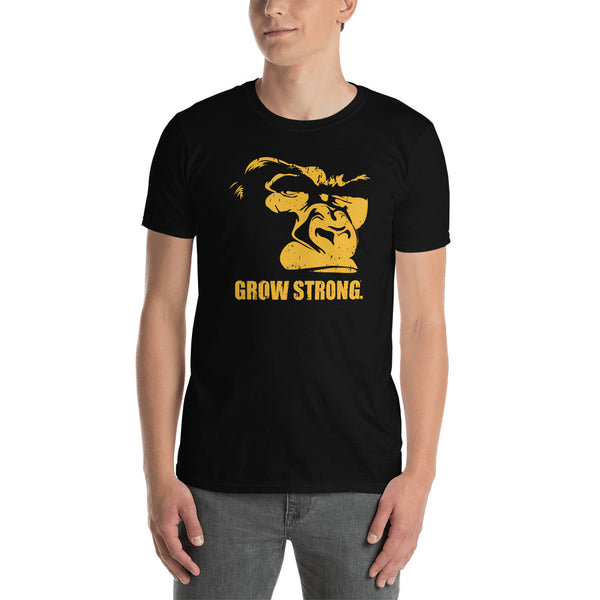 Grow Strong Gorilla Short-Sleeve Unisex T-Shirt